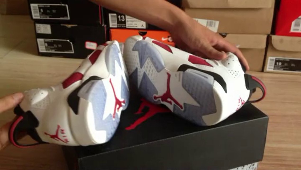 * www.kicksgrid1.ru * Authentic Air Jordan 6 Retro Carmine Review