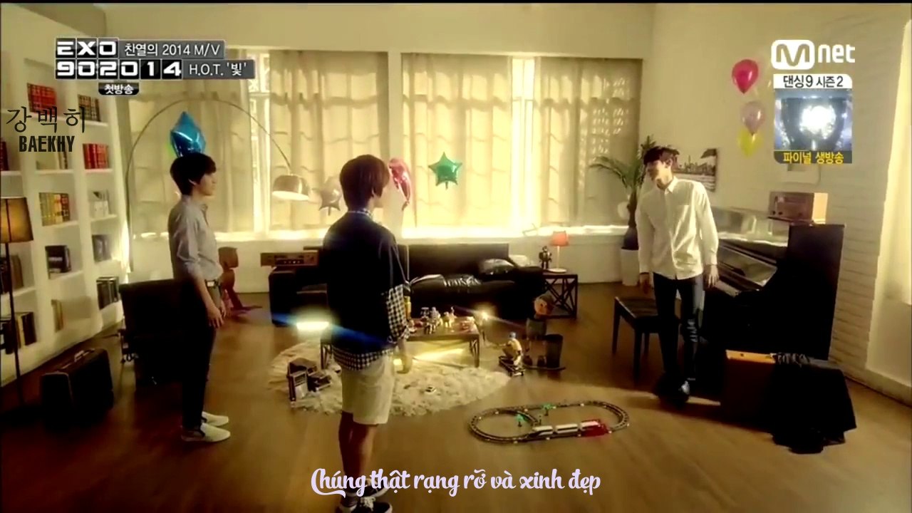 [Vietsub] 140815 EXO 902014 Chanyeol Chen @ MV H.O.T Hope