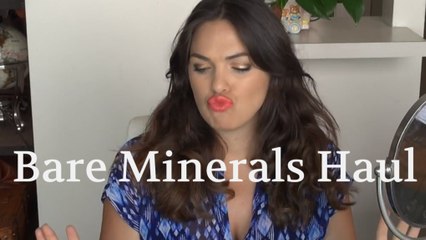 Bare Minerals Haul