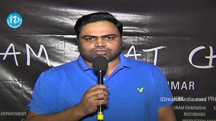 Director  Vamsi Paidipally- about I am That Change Short Film