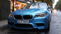 Rare Atlantis Blue Performance Pack BMW M5 Spotted In Germany