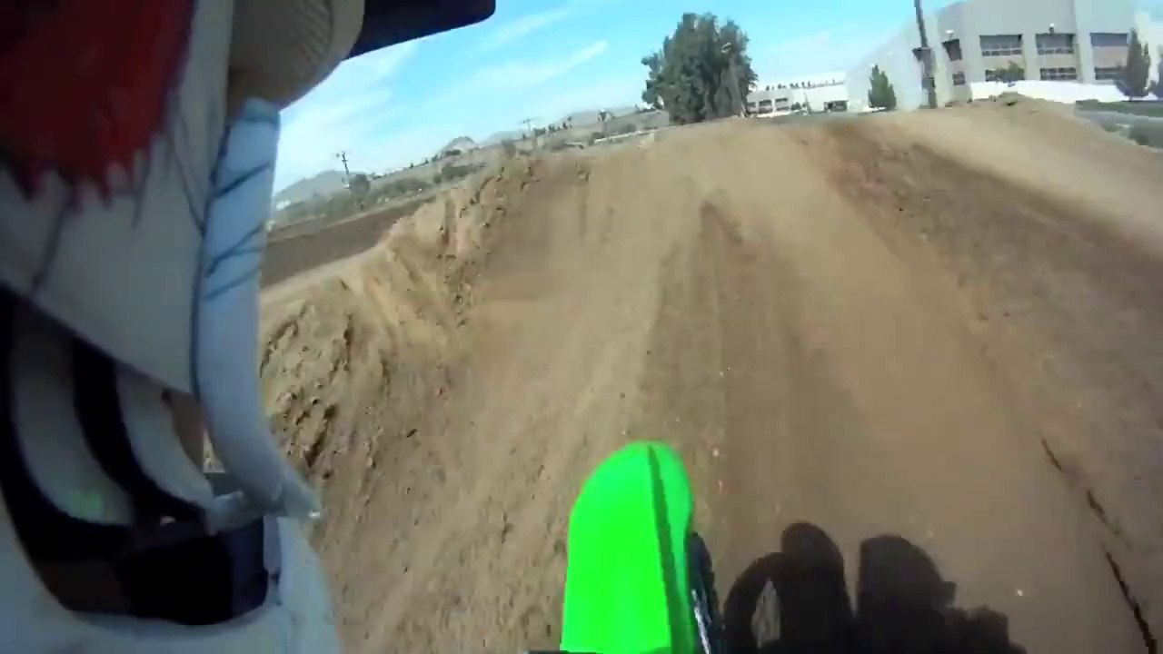 Sending it on the Big Back Triple at Milestone MX #337 Gopro HD