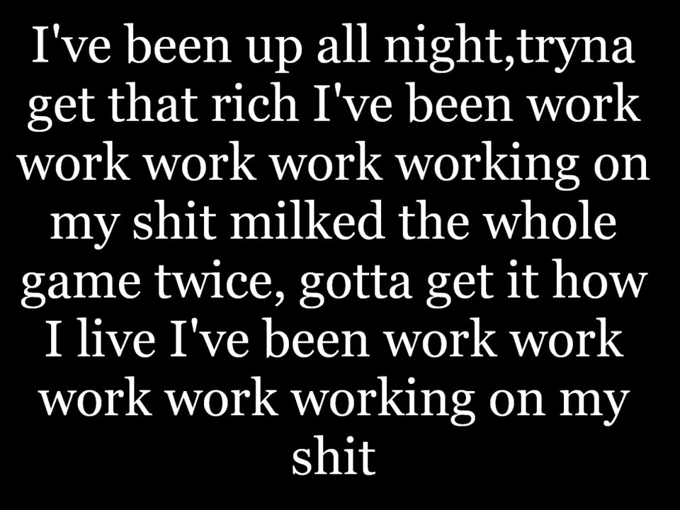 Iggy Azalea ~ Work Lyrics
