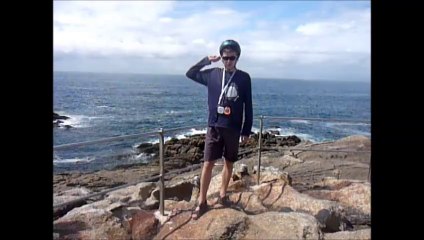 Les exploits de Gort à Pen'march en Bretagne cet été 2014, brasse à 2,5 km h, crawl 3,5 km h et plongé à plus de 4 mètres de proondeur!!