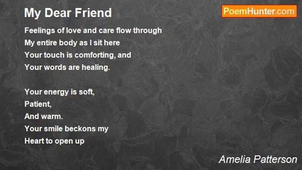 Amelia Patterson - My Dear Friend