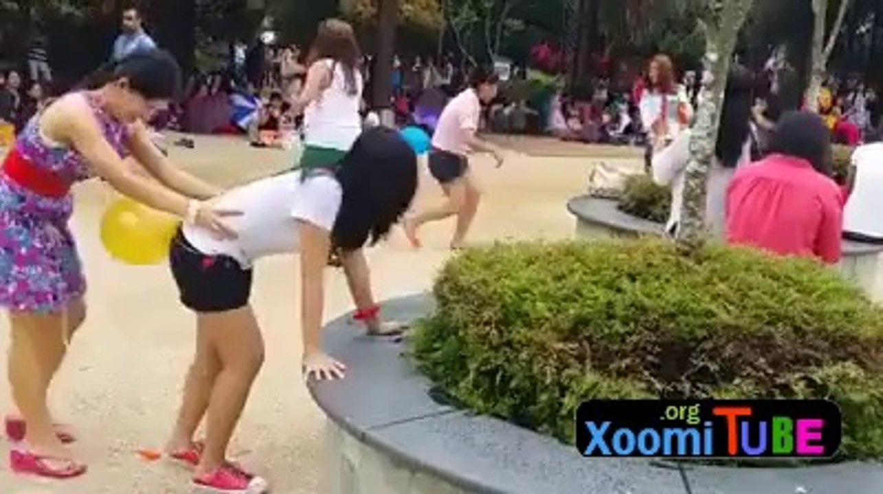 Desi Girls with Hot Baloon Game