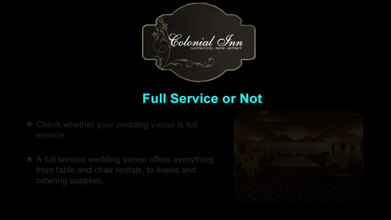 How to Choose Exceptional Wedding Reception Venues