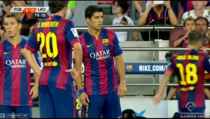 Trofeo Joan Gamper FC Barcelona vs Club León 6-0 All Goals Highlights 18/08/2014 [ComunidadFCB.Com]