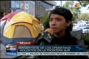México: centroamericanos ayunan en protesta por el trato a migrantes