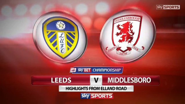 Leeds United 1 v 0 Middlesbrough Highlights #LUFC
