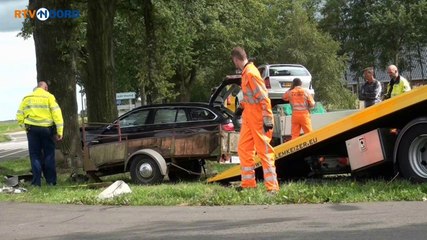 Botsing op kruispunt Exloerveen - RTV Noord