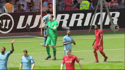 Fifa 15 - Gameplay On-Screen Full Match Gamescom 2014 : Liverpool vs Manchester City