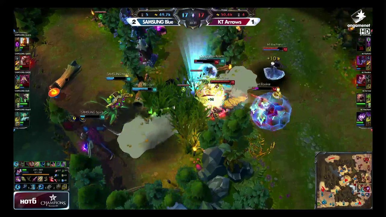 KT Arrows vs SAMSUNG Blue - FINAL - OGN Summer 2014 PART 13