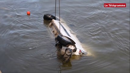 Morlaix. Une voiture repêchée dans la rivière