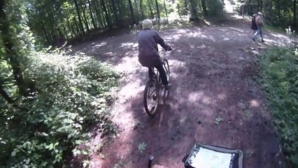 Superbe balade a vtt dans la foret d'olhain avec Marie laure