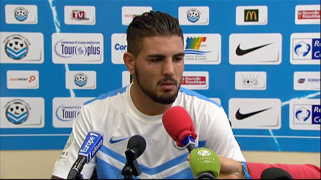 Conférence de presse Tours FC - Valenciennes FC (1-0) : Olivier PANTALONI (TOURS) - Bernard CASONI (VAFC) - 2014/2015