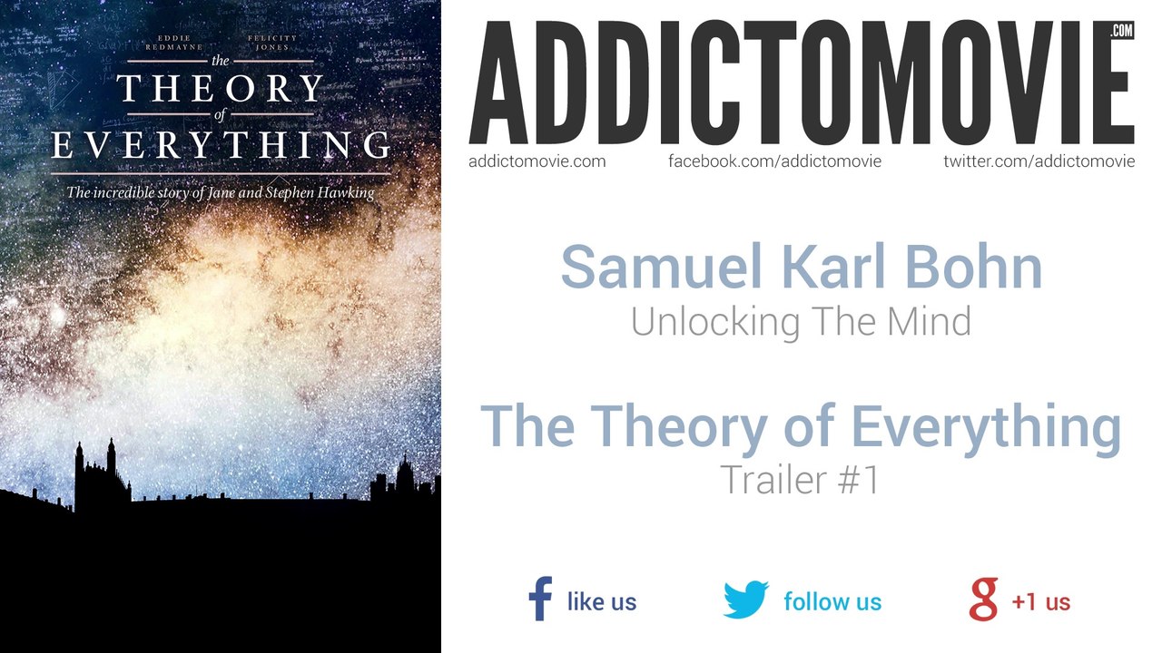 The Theory of Everything - Trailer #1 Music #3 (Samuel Karl Bohn - Unlocking The Mind)