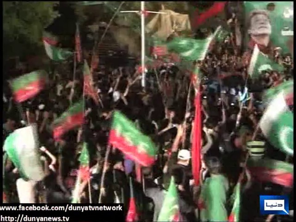 Dunya News  - Azadi March can enter PM House and Parliament: Imran Khan
