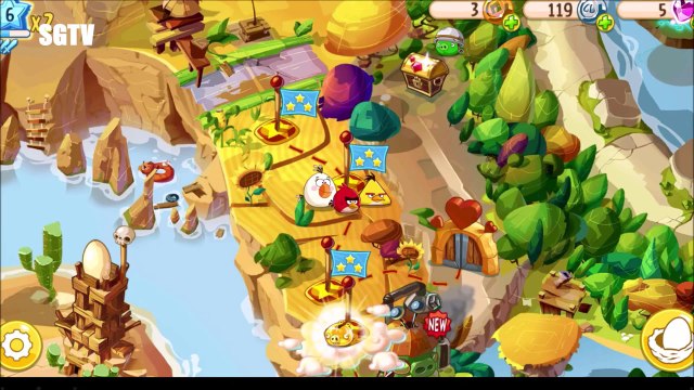 Angry Birds Epic Gameplay HD - Angry Birds Movie Game Funny Angry Birds Videos