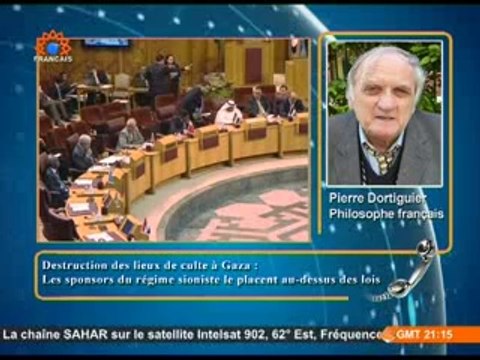 Sahar Report 14.08.2014 Pierre Dortiguier - impunité des dirigeants d'Israel