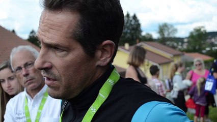 Cyclisme - Julien Jurdie réagit après la dernière étape du Tour de l'Ain