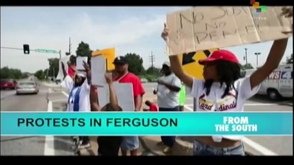 Anti-police protests continue in Ferguson