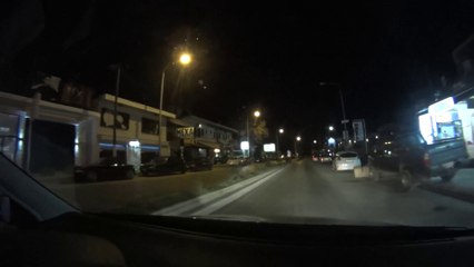 Sony HDR-AS30V night test drive