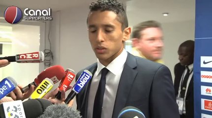 PSG / Bastia - La réaction de Marquinhos