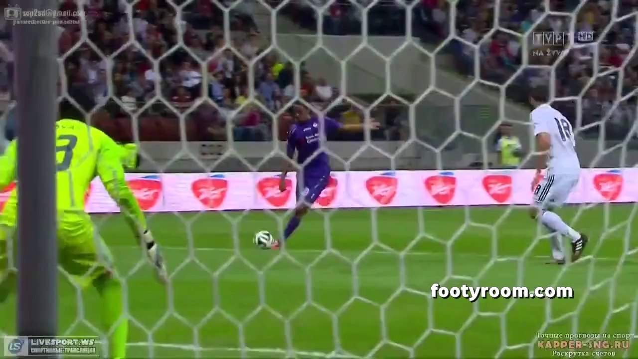 Fiorentina 2-1 Real Madrid Footyroom.com