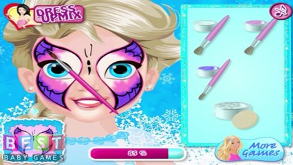 ღ Disney's Princess Elsa (Baby Elsa Butterfly Face Art)