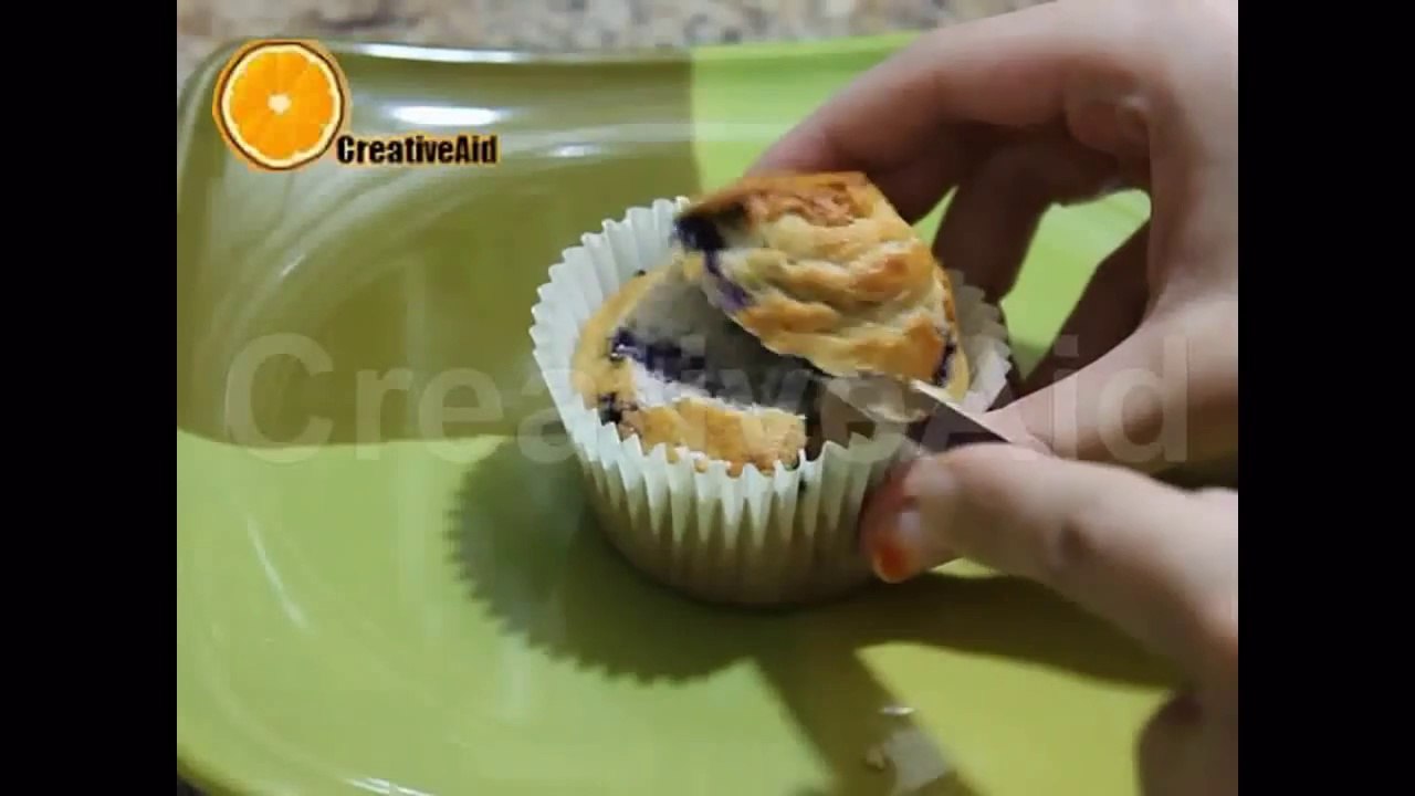 طريقة سهلة ولذيذة لعمل كب كيك الايس كريم