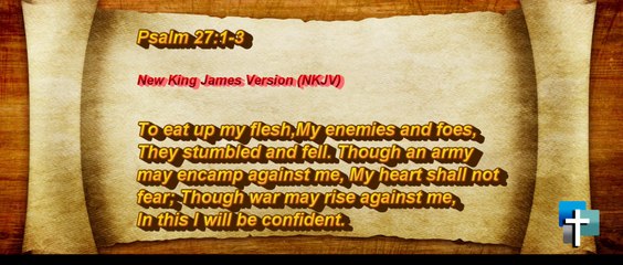 BHN Word Of The Day: Psalm 27:1-3