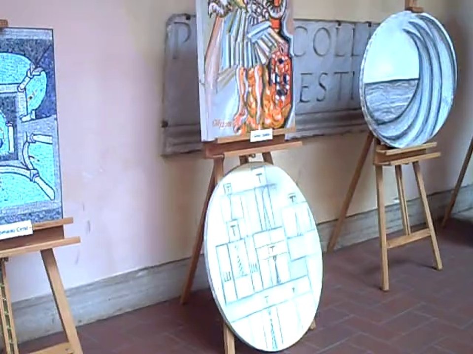 Chiostro dei Frati Minori dei Ss XII Apostoli a Roma - Mostra del 10.04.2010