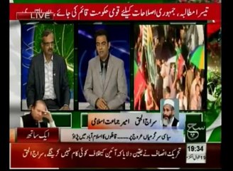 Discussion on Current situation of Azaadi March And Khans Speech 16-08-2014 On Such TV