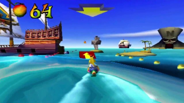 Crash Bandicoot 3 : Warped - Niveau 5 : Makin' Waves