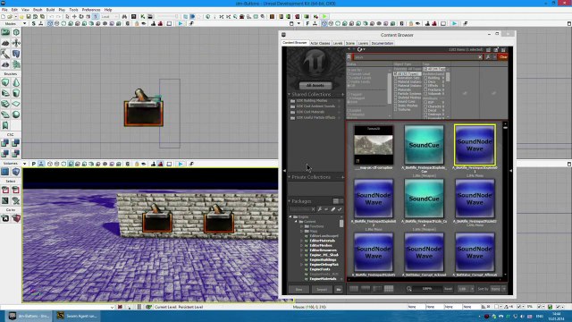 24 Unreal SDK - Кнопка и текст поверх экрана.