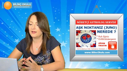 AKREP Burcu HAFTALIK Astroloji Yorumu videosu, 17-24 Ağustos 2014, Astroloji Uzmanı Demet Baltacı