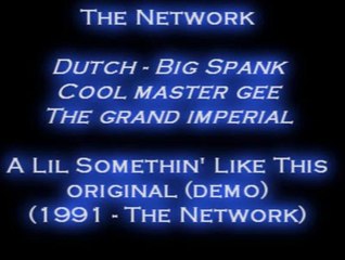 The Network - A Lil Somethin Like This - 1991 - original demo