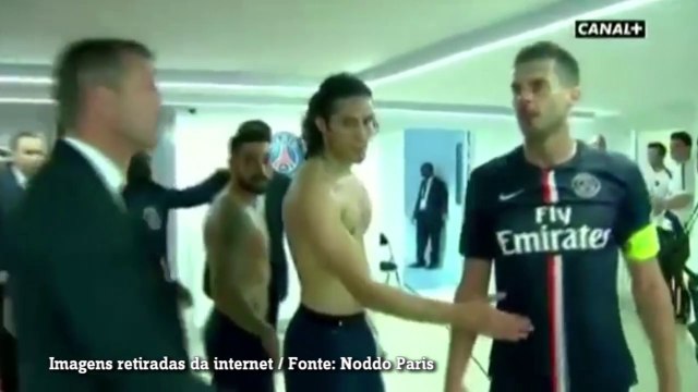 Relembre agressão de Brandão em Thiago Motta do PSG