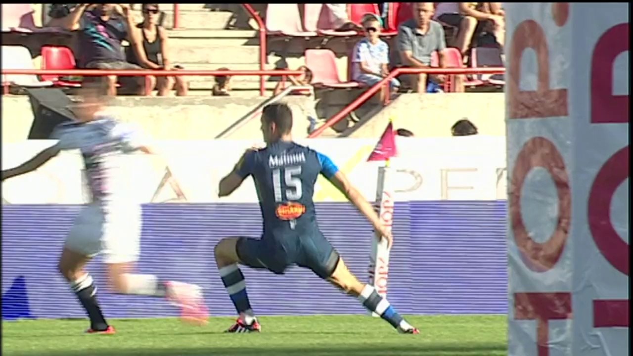 Castres-Stade Français: Essai Julien Arias (PAR) - J1 - Saison 2014-2015