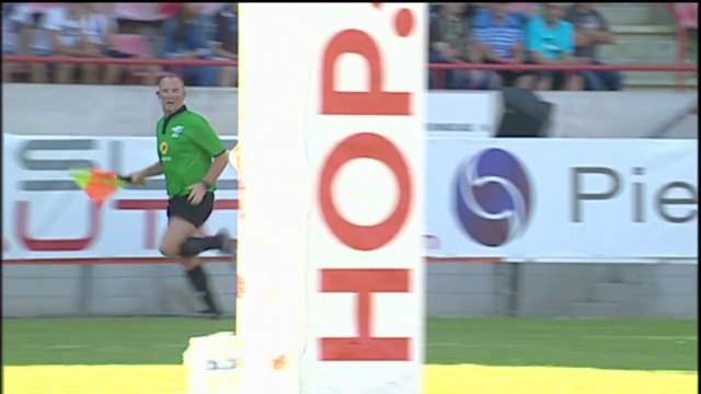 Castres-Stade Français: Essai Mathieu Ugena (PAR) - J1 - Saison 2014-2015