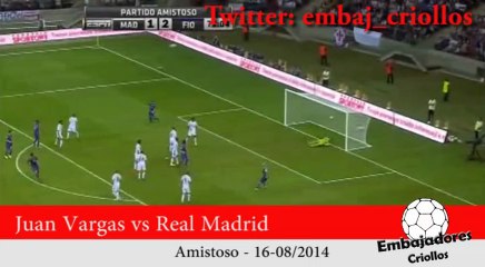 Highlights de Juan Vargas vs Real Madrid