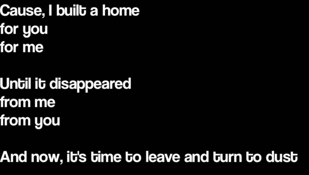 To Build a Home The Cinematic Orchestra (Lyrics) video Dailymotion