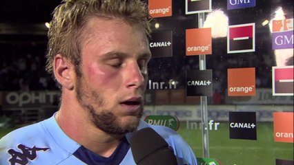 Bayonne-Toulon : Interview Marvin O'Connor (BAY) - J 1 - Saison 2014/2015