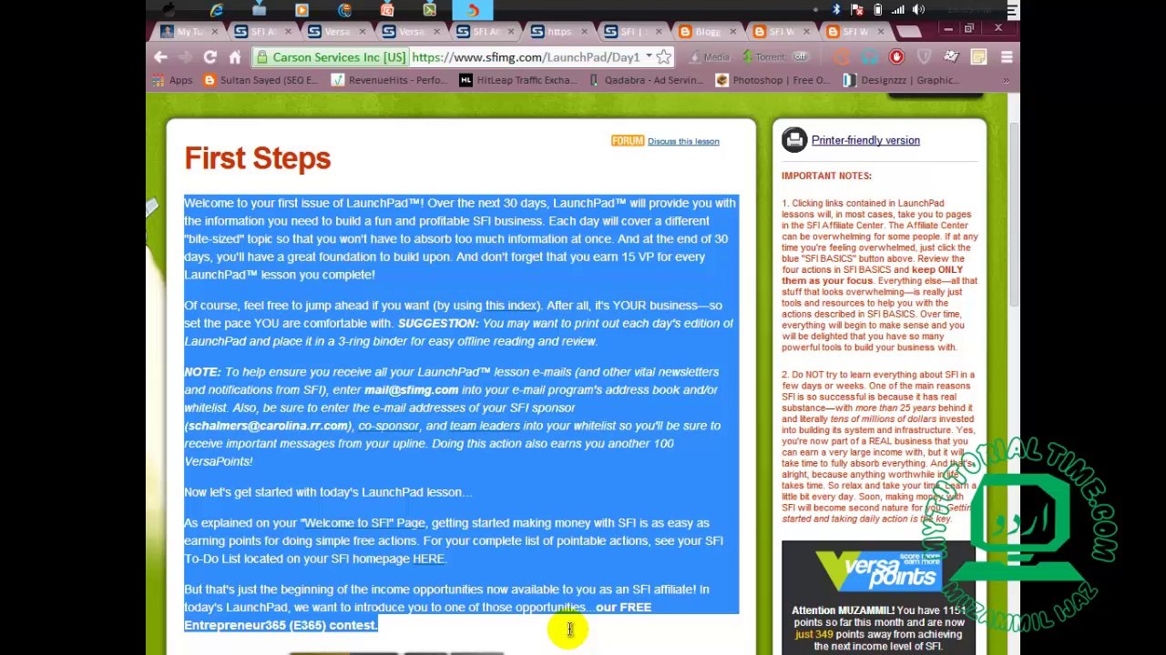 7-How earn with SFI In Urdu Complete Course -Muzammilijaz.com