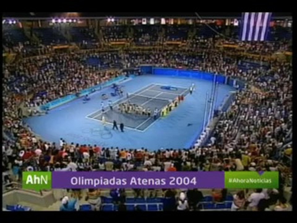 Nicolas Massú y Fernando Gonzalez (Tenistas de Chile) CAMPEONES OLIMPICOS  en Atenas 2004 (MEGA)
