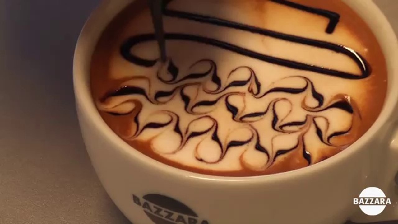 Latte Art - Waves