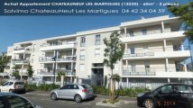 A vendre - appartement - CHATEAUNEUF LES MARTIGUES (13220) - 3 pièces - 60m²