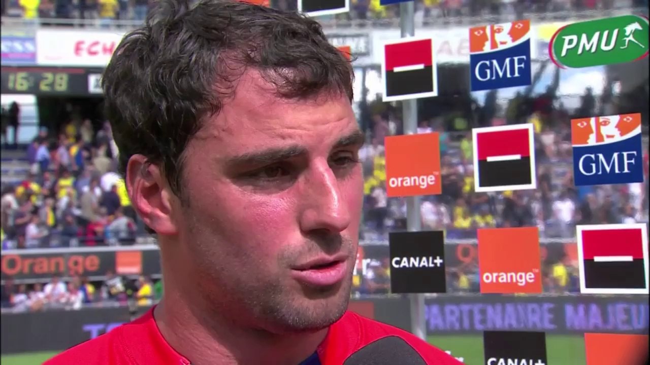 Clermont-Grenoble : Interview Jonathan Wisniewski (GRE) - J1 - Saison 2014/2015