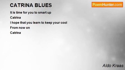 Aldo Kraas - CATRINA BLUES